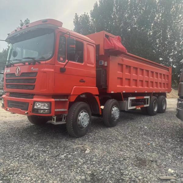Used F3000 Shacman Dump Truck 12 Wheeler Heavy Secondhand Tipper 8x4