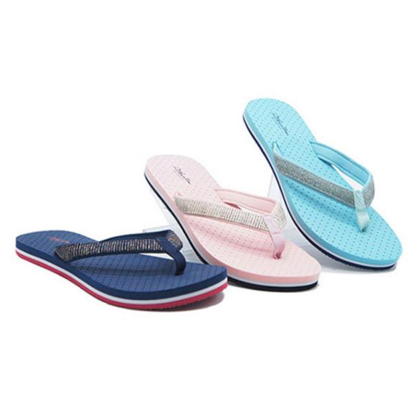 Trending Lady Beach Flip Flop EVA Flower Flip Flop Summer