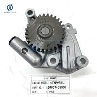 129907-53000 129907 Engine Oil Pump 4TNV98L Diesel Engine Parts For Yanmar Excavator Engine Spare Parts