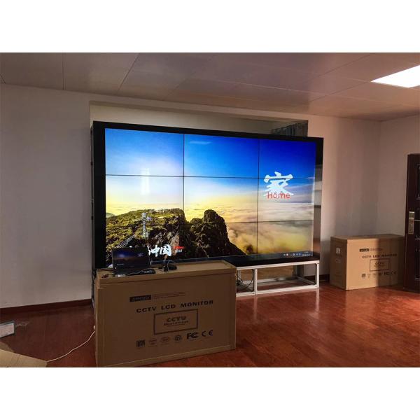 55inch Indoor Wall video display CCTV monitoring video wall 2x3 with wall mount bracket