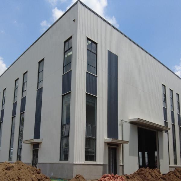 Prefab Steel Structure Warehouse H-Section Q355 Bolt Connection