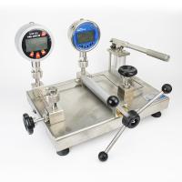 Máquina de alta presión de la tabla del calibrador de la bomba de la calibración del indicador