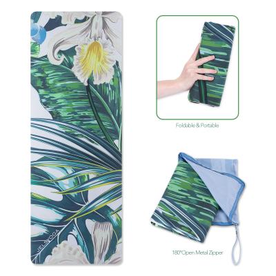Washable Travel Yoga Mat Gym Exercise More And More Functionality