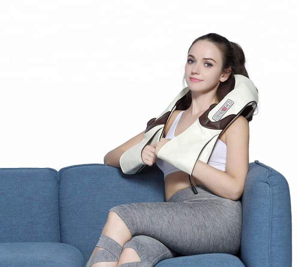 3D Shiatsu Neck Shoulder Massager With Human Hands Massage Imitation