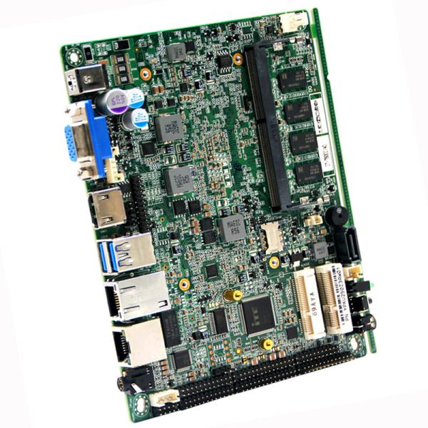 Kaby Lake I7-7500U 3.5 Motherboard , Industrial Computer Motherboard 8V-36V Input