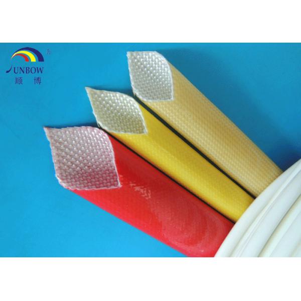 SUNBOW RoHS 155C F grade  Dielectric Insulation PU Fiberglass Sleeving for Motors