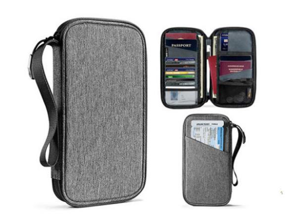 Passport holder ticket large capacity card collection protective cover wallet anti-theft brush identification bags