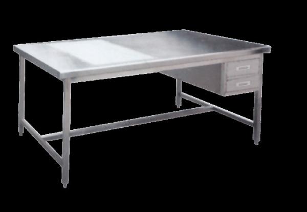 Hospital Stainless Steel Medical Table , Dressing Inspection And Package Table With Light