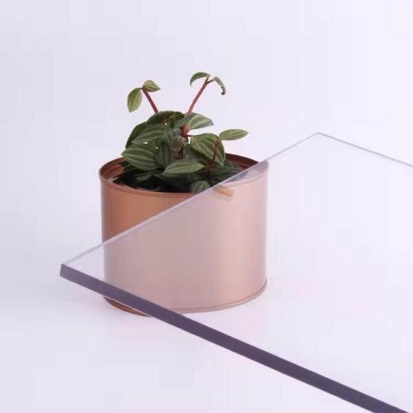 POLYGAO Wholesale Unbreakable Fireproof Plastic Sun Sheets & Pc Embossed Sheets Policarbonato Transparent Polycarbonate Plate polycarbonate solid sheet