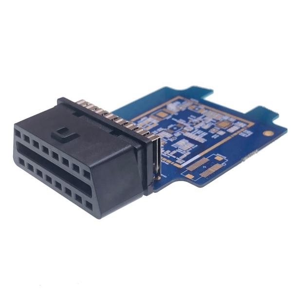 Vehicle OBD-II Female Connector for Car Computer Auto Diagnosis Machine Clip