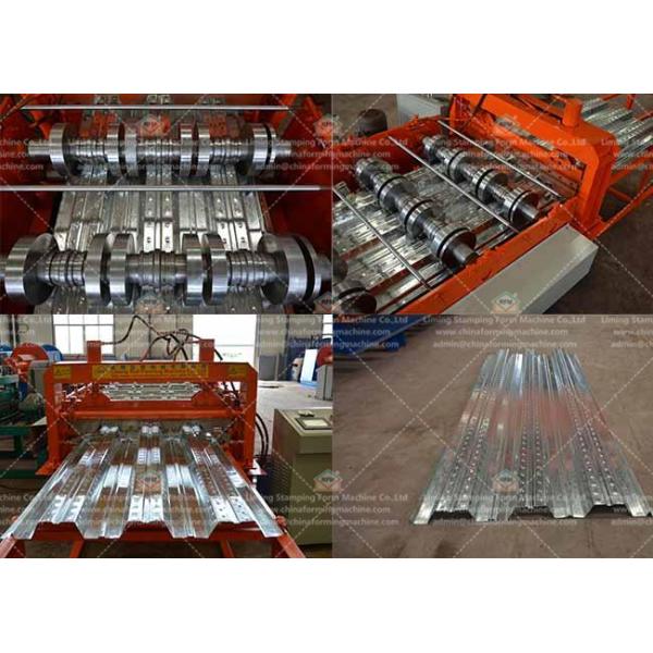 28 Stations 22kw Three Phase Floor Deck Forming Machine