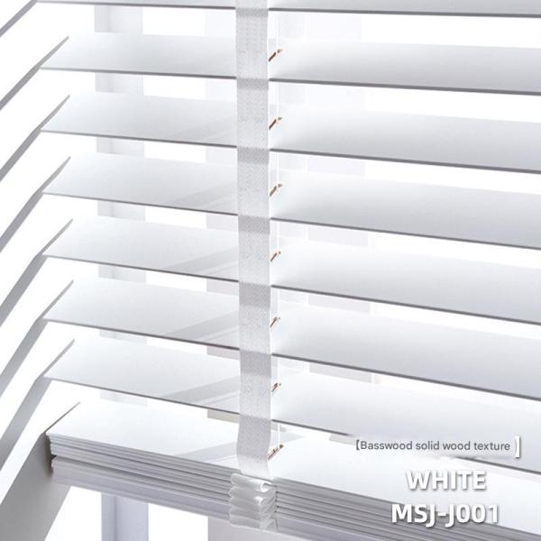Contemporary Design Shutters for Office Living Room Study Electric Lift Black Solid Wood Blinds Light Curtains Shade