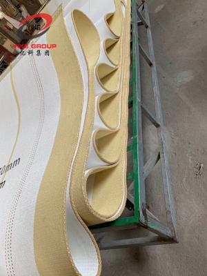 O tamanho ondulado da correia transportadora personalizou a velocidade 100-300m/Min com borda de Kevlar