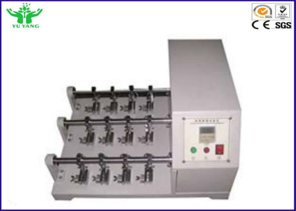 22.5°  Footwear Testing Equipment Leather Bending / Flexural Resistance Tester