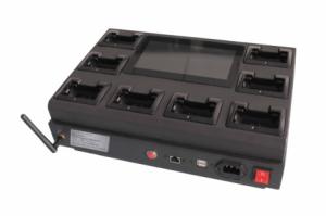 A estação de ancoragem preta do computador do PC 7 polegadas de tela táctil ROHS