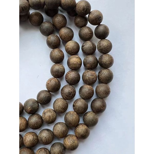 Soft Silk Aloeswood Bracelet Authentic Qinan Bracelet Old Material 108 Nian Zhu Buddha Beads Agarwood