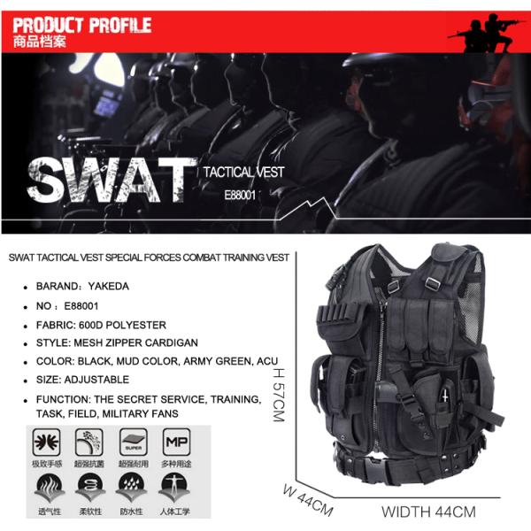 Military Tactical Vest SWAT Vest For Army And Police To Trainning