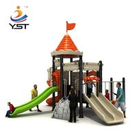 Glissière galvanisée extérieure de terrain de jeu d'enfants de tuyau avec les attaches SS304