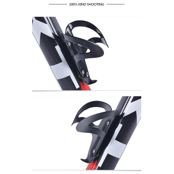 gaiola da garrafa da bicicleta da estrada de 3K Matte Weave Carbon Fiber Mountain