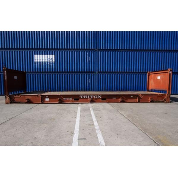 Corten Steel 20ft 40ft Used Flat Rack Containers Second Hand Floor Plywood or Steel