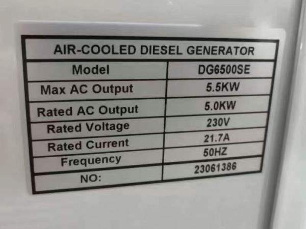 Silent Version 3/5/8/10 kW Gasoline Generator Set Small Industrial Emergency 220V Three Brand
