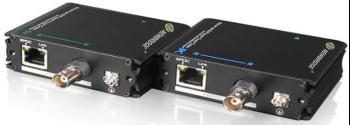 DC 57V HDMI Over Fiber Optic Extender , Fiber Optic Ethernet Extender With RJ45 BNC Port
