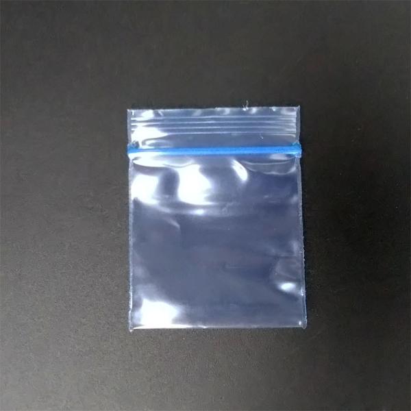 Transparent Mini Plastic Zipper Bags For Food Phone Card Packaging