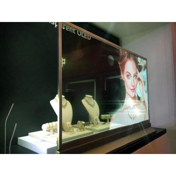 Lightweight OLED Display Panel , Ultra Thin Touch Screen Interactive Display