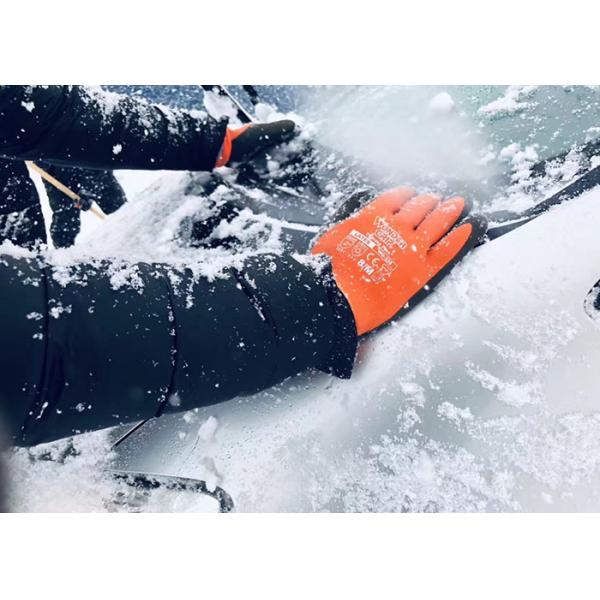 Acrylic Anti Cold Thermal Winter Work Gloves Double Coating 80 - 125 G / Pair