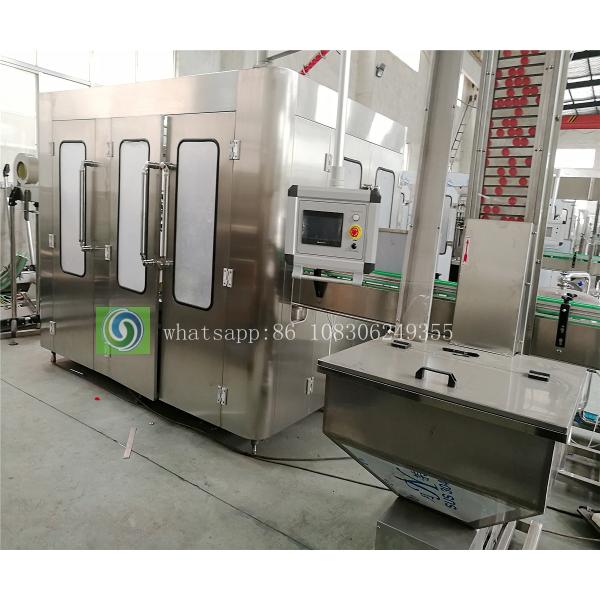 Automatic Water Bottle Filling Machine , Bottle Filling And Capping Machine