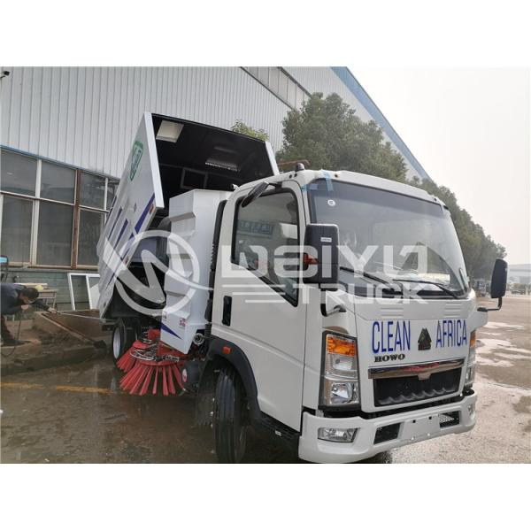 тележка метельщика вакуума 7.5m3 Howo для уборки аэропорта/улицы