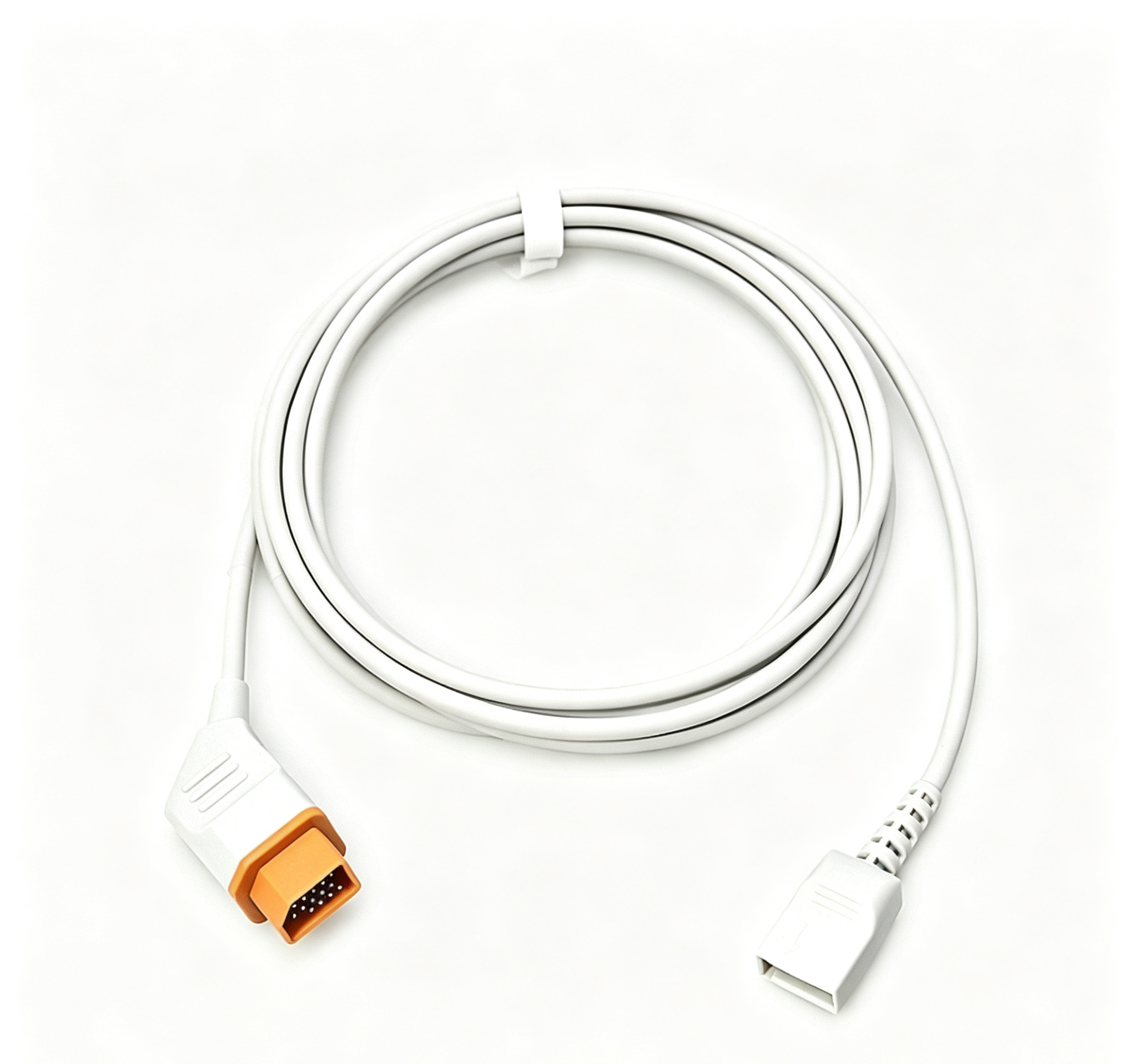 3 Meter Nihon Kohden IBP Cable 14 Pin IBP Extension Cable CE Certified