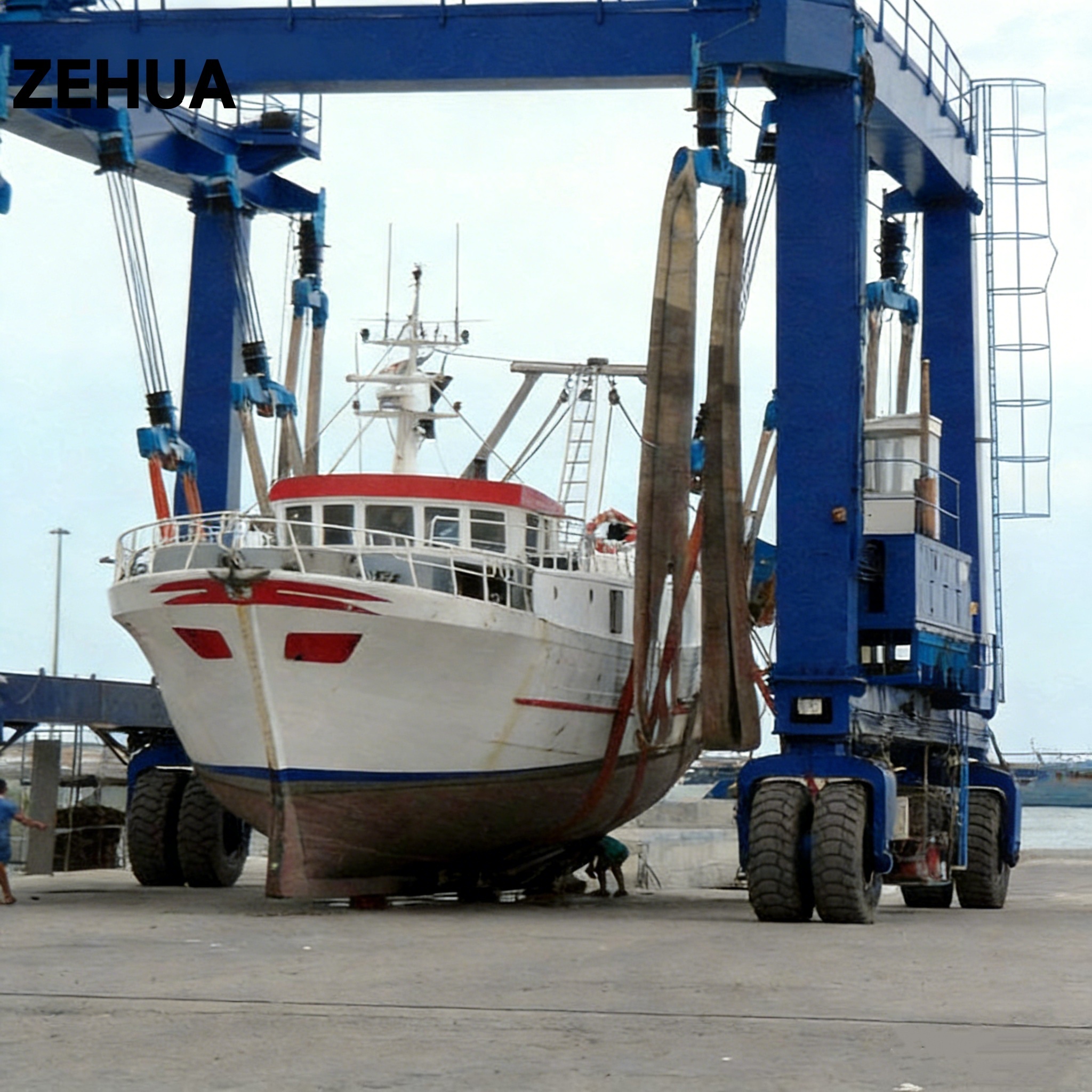 Ship Building Widespread Application Marina Yacht Lift Boat Hoist