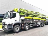 New 2025 Zoomlion 62meter Concrete Boom Pump Truck with Sitrak Chassis 11.3Mpa High-Efficiency Energy Saving