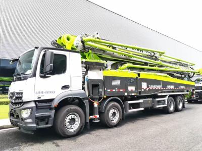 New 2025 Zoomlion 62meter Concrete Boom Pump Truck with Sitrak Chassis 11.3Mpa High-Efficiency Energy Saving