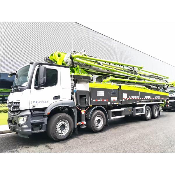 New 2025 Zoomlion 62meter Concrete Boom Pump Truck with Sitrak Chassis 11.3Mpa High-Efficiency Energy Saving