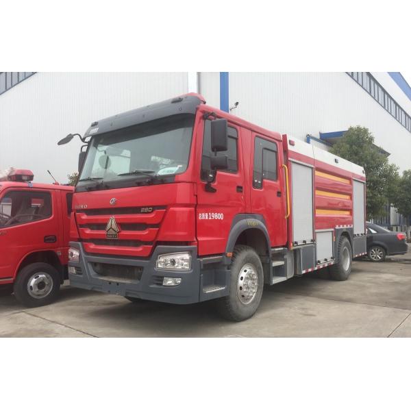 6x4 371HP 20Tons Cannon de água tanque de água Combate a incêndios camião camião de água