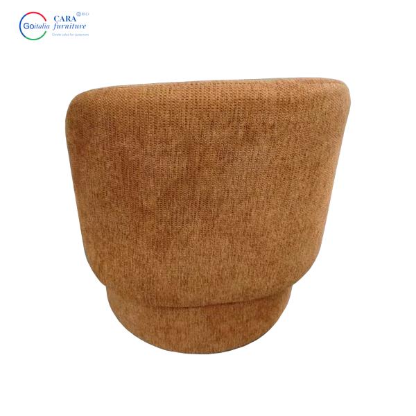 Armless Home Furniture Single Seat Soft Fabric Modern Nordic Side Chairs For Living Room
