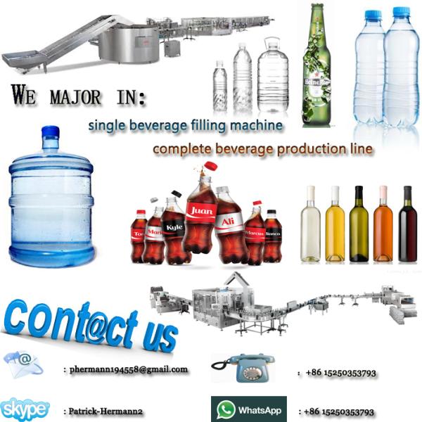 CE / SGS Rotary 3 in 1 Juice Production Line 6000 Bottles Per Hour