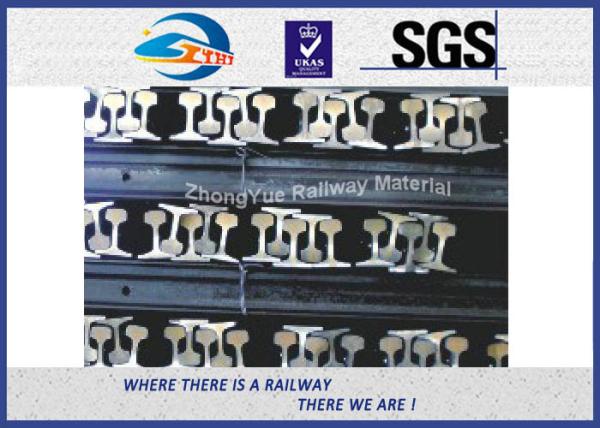 High Tensile EN Standard EN13674-1-2011 Railway Steel Rail UIC54 54E1 Plain Surface