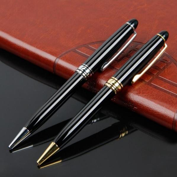 Custom Premium Black Twist Metal Pens With Logo