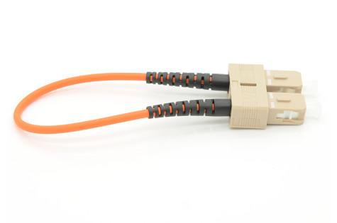 SC Singlemode Fiber Loopback Plug 1000 Times Durability For Telecom Equipment