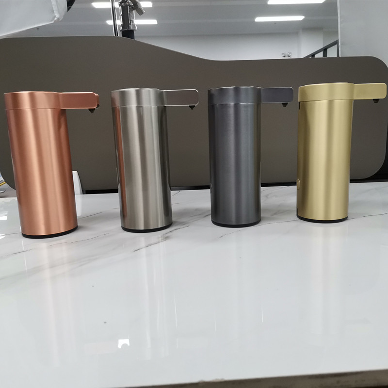 Реклама распределителя 9.2oz IPX5 мыла Countertop нержавеющей стали ABS