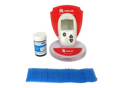 Safe Accu Diabetes Sugar Test Kit , Blood Glucose Monitoring Kit 1000 Tests Battery Lifetime 0.6ul Tiny Blood Sample