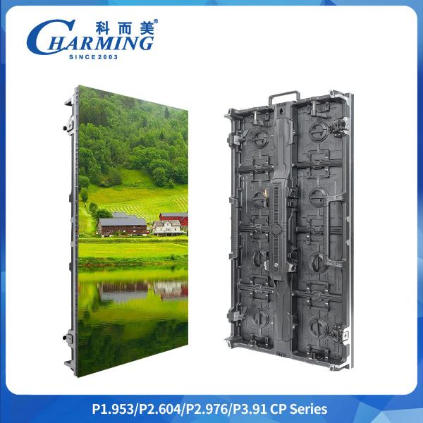柔軟で折りたたむデザイン P3.91 屋外 16 スキャン デジタル広告 3D 電子パネル テレビ レンタル LED 動くスクリーン 広告用ディスプレイ