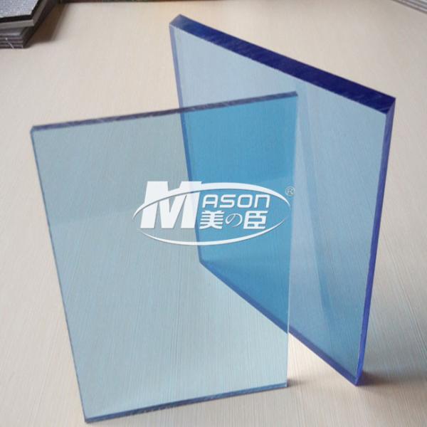 1220x2440mm Clear Polycarbonate Sheet 3mm Solid PC Plastic Board