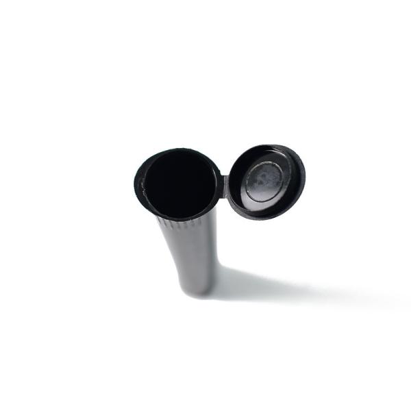 Custom Pop Top Plastic Pop Black Pop Tubes Squeeze Sides Tube Heat Transfer Printing Labeling Child Resistant Bottle Tubes