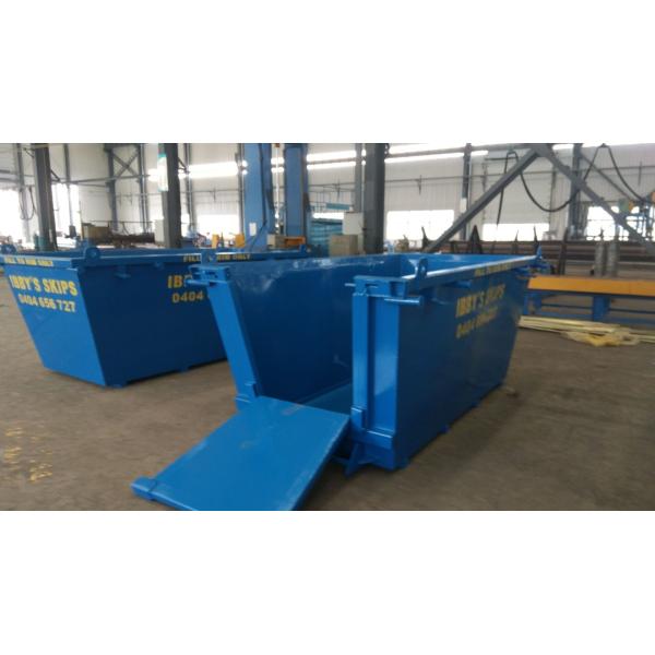 Durable Outdoor Waste Dumpster Recycling Hook Lift Bins With Door / No Door