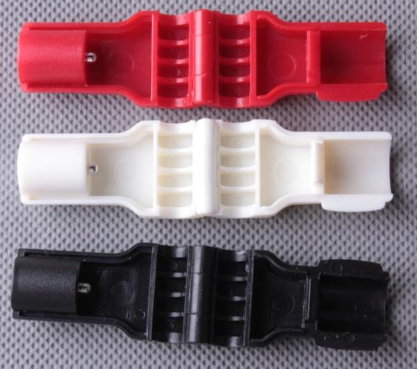 COMER supermarket security display hook stoplock, stop lock, stoplok, display hook stopper