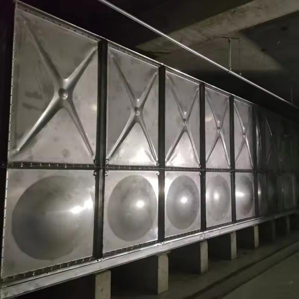 Customized Big Size Stainless Steel 10000 Liter Water Tank Storage Sectional Water Tank